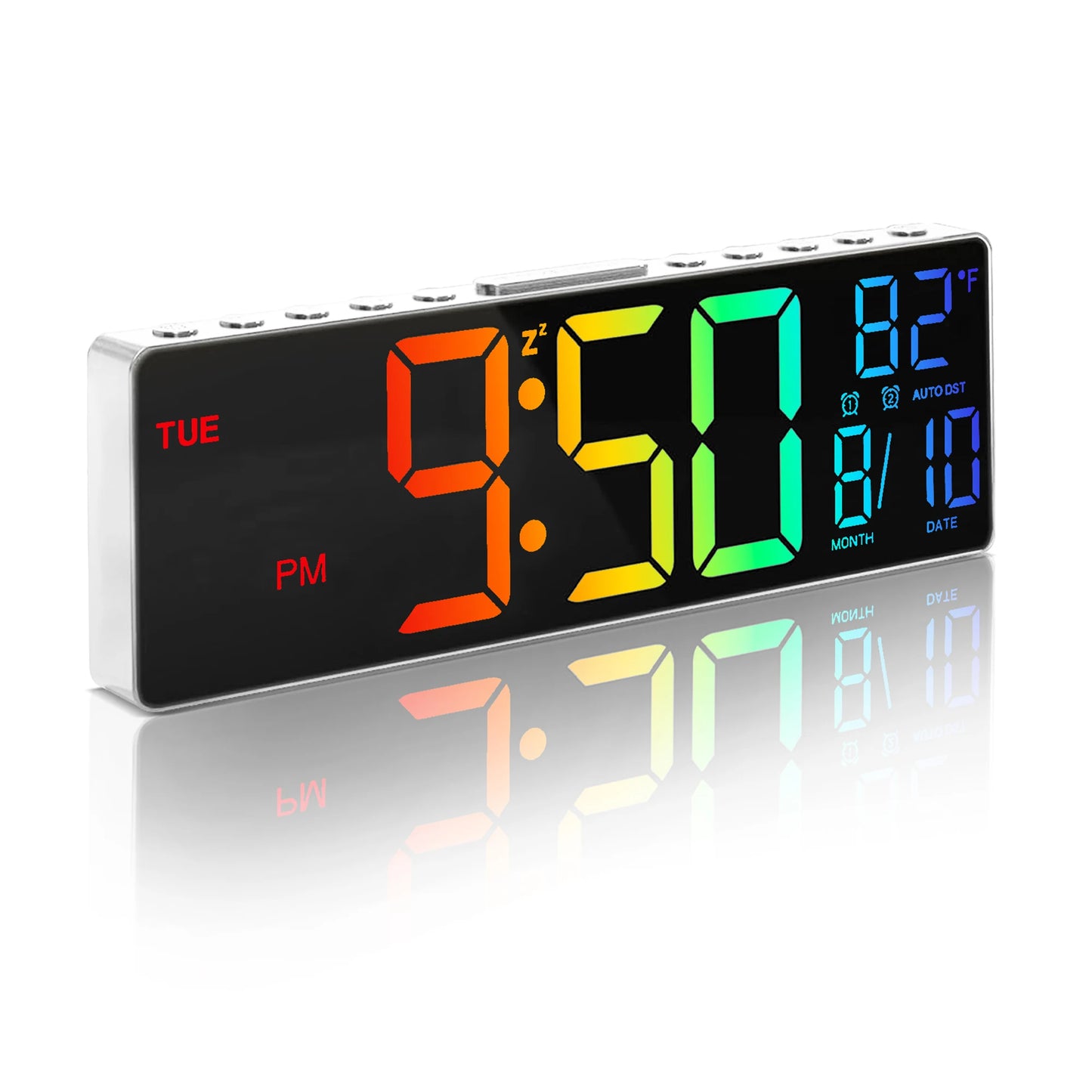 Digital Wall Clock, with Remote.