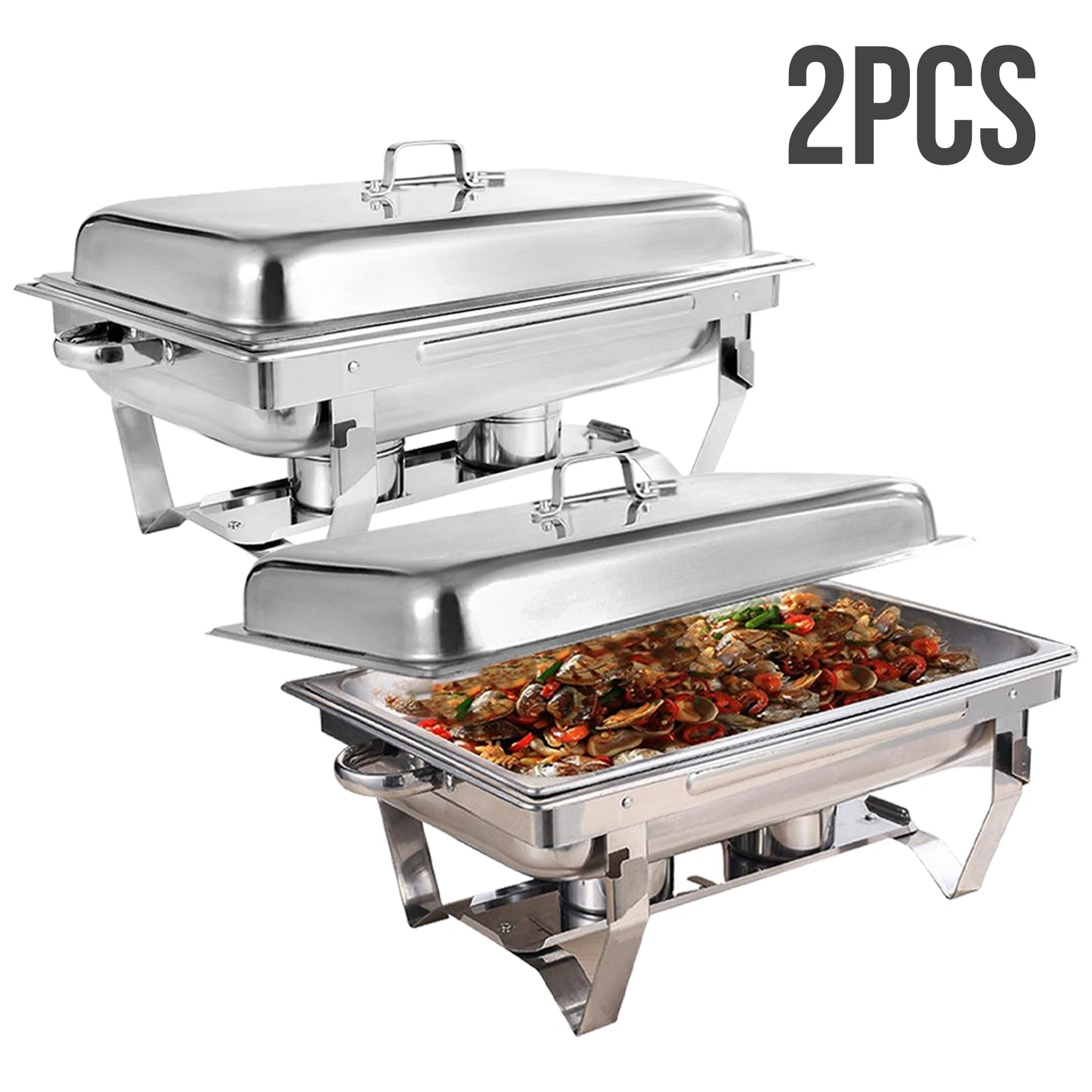 Chafing Dish 8QT Electric Stainless Steel