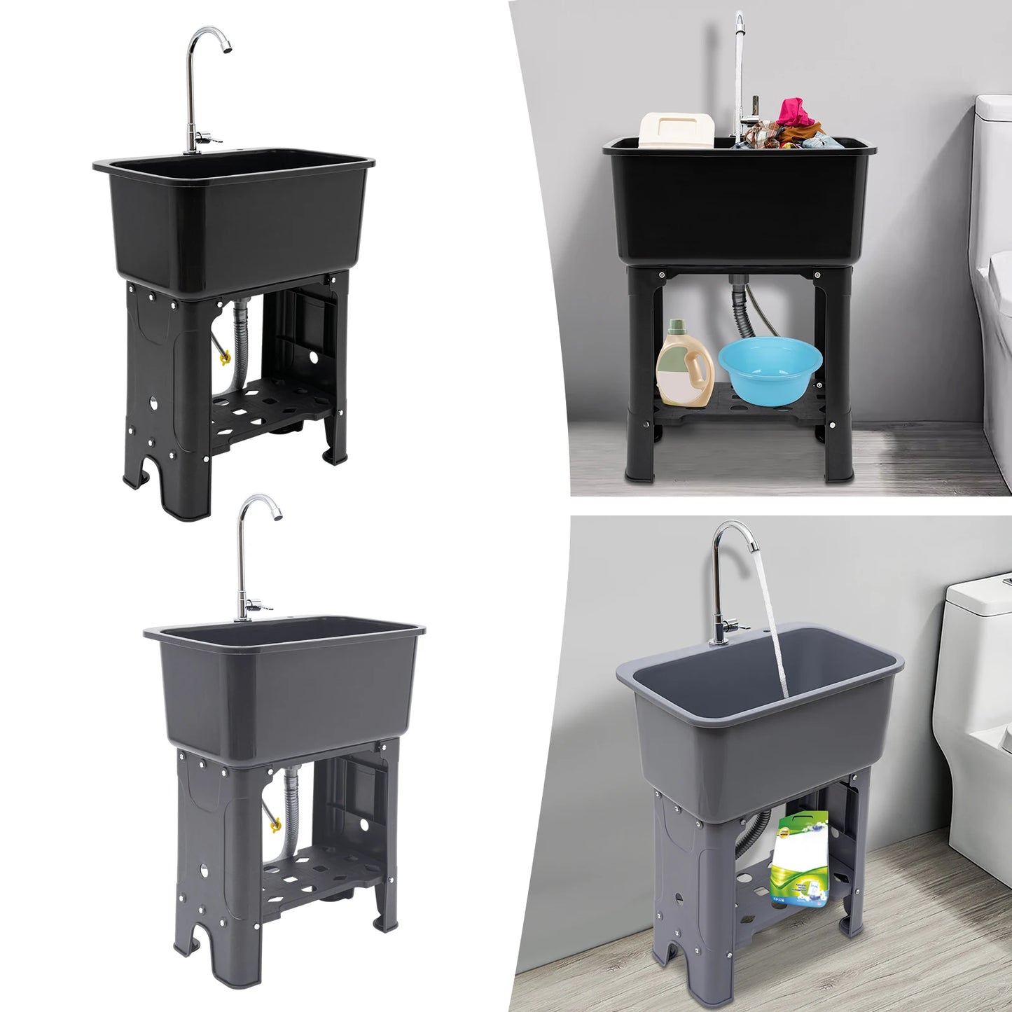 Large Utility Laundry Sink