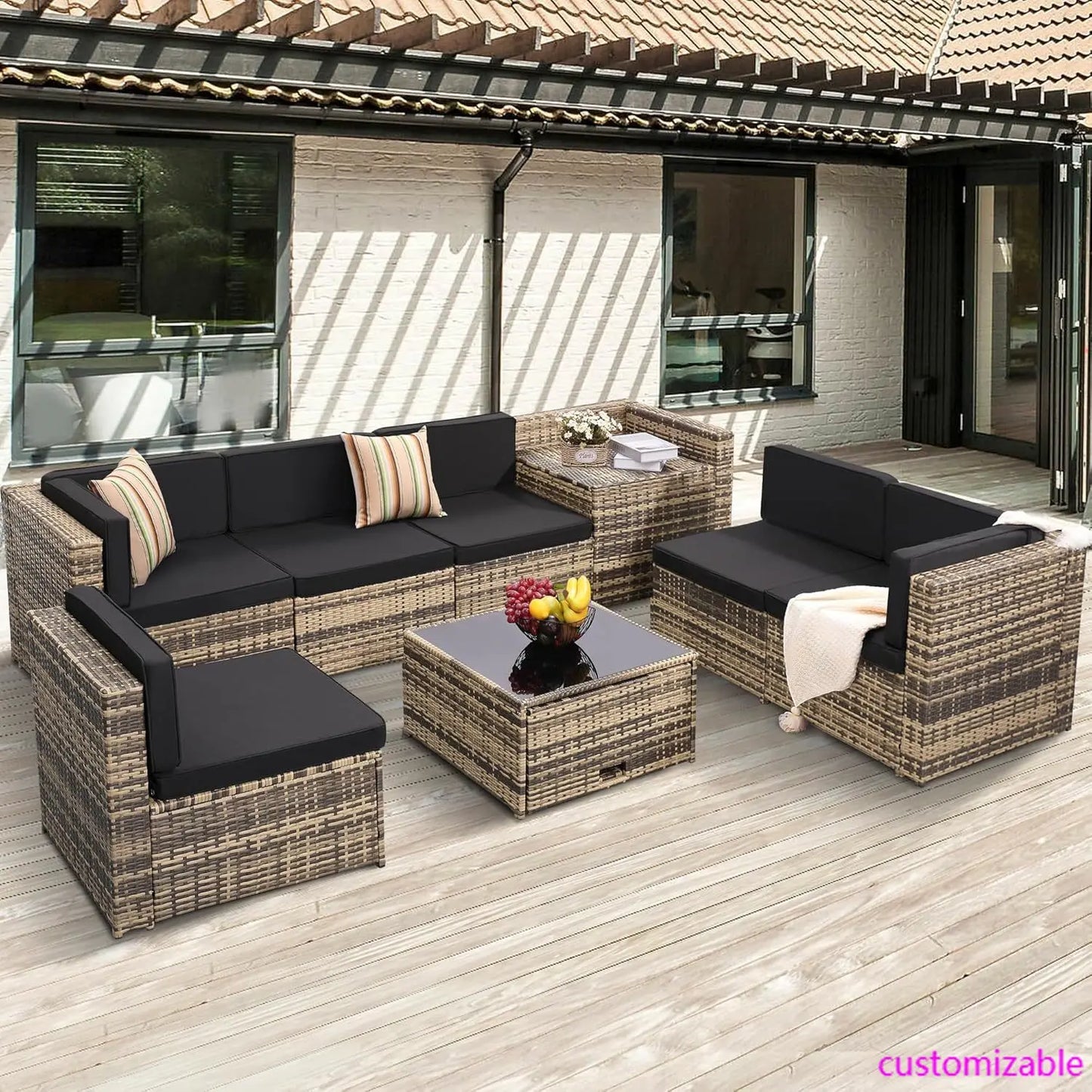 Wicker Rattan Patio Furniture