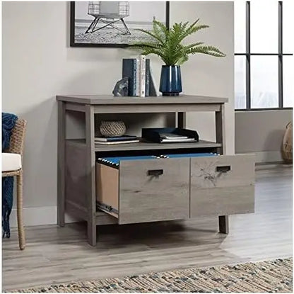 Filing Cabinet 1-Drawer Mystic Oak Finish