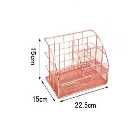 Wrought Iron Stationery Storage Rack.