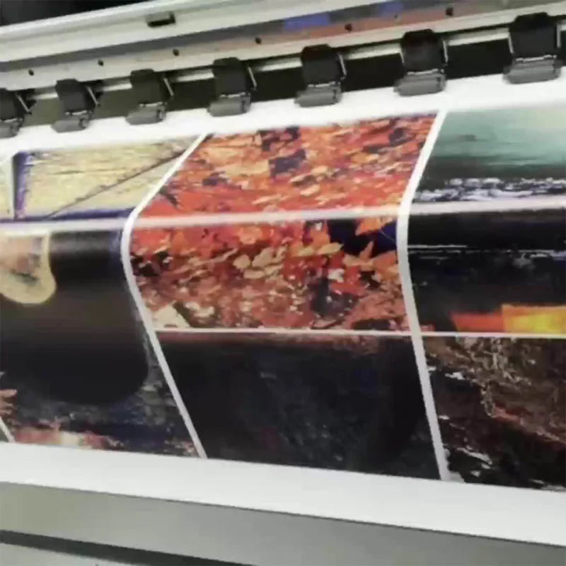 Large Abstract Blue Wave  Canvas Wall Art