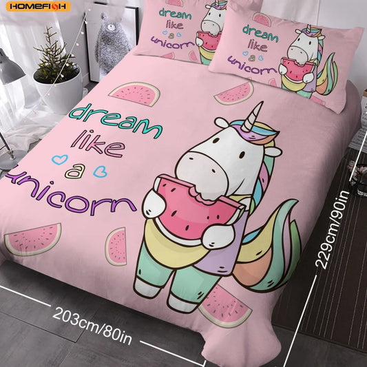 3 Pieces 
 Duvet Cover.