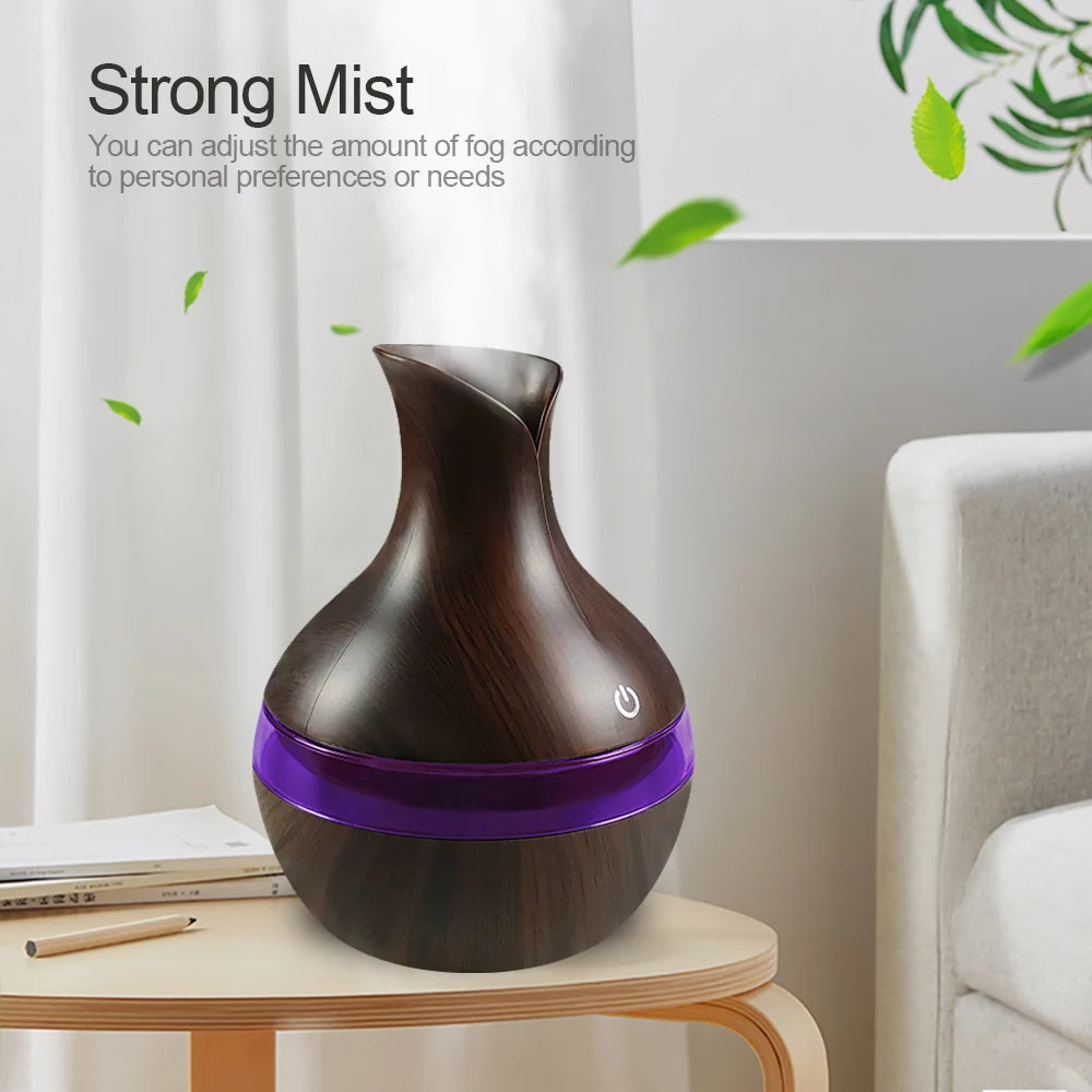 Mini Diffuser Air Humidifier with night light