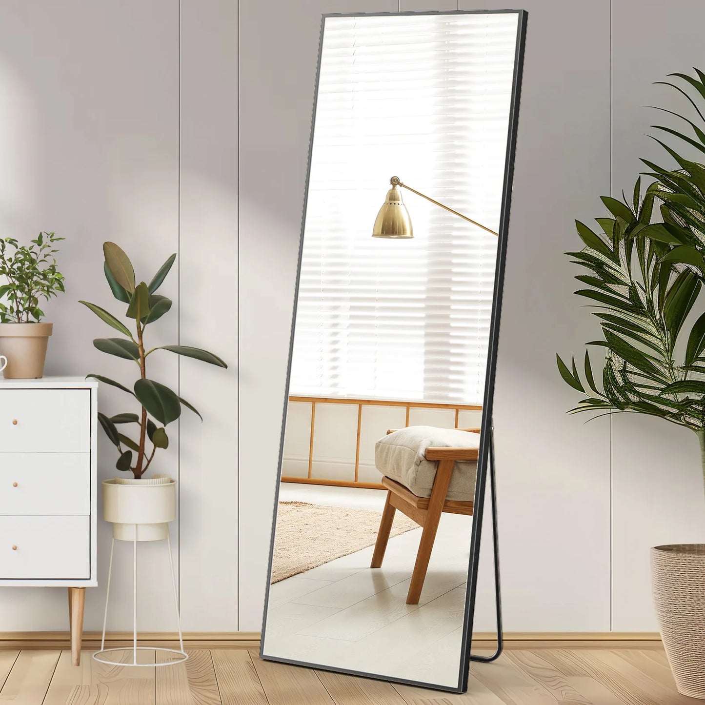 Full Length Wall Mirror 59"x16"