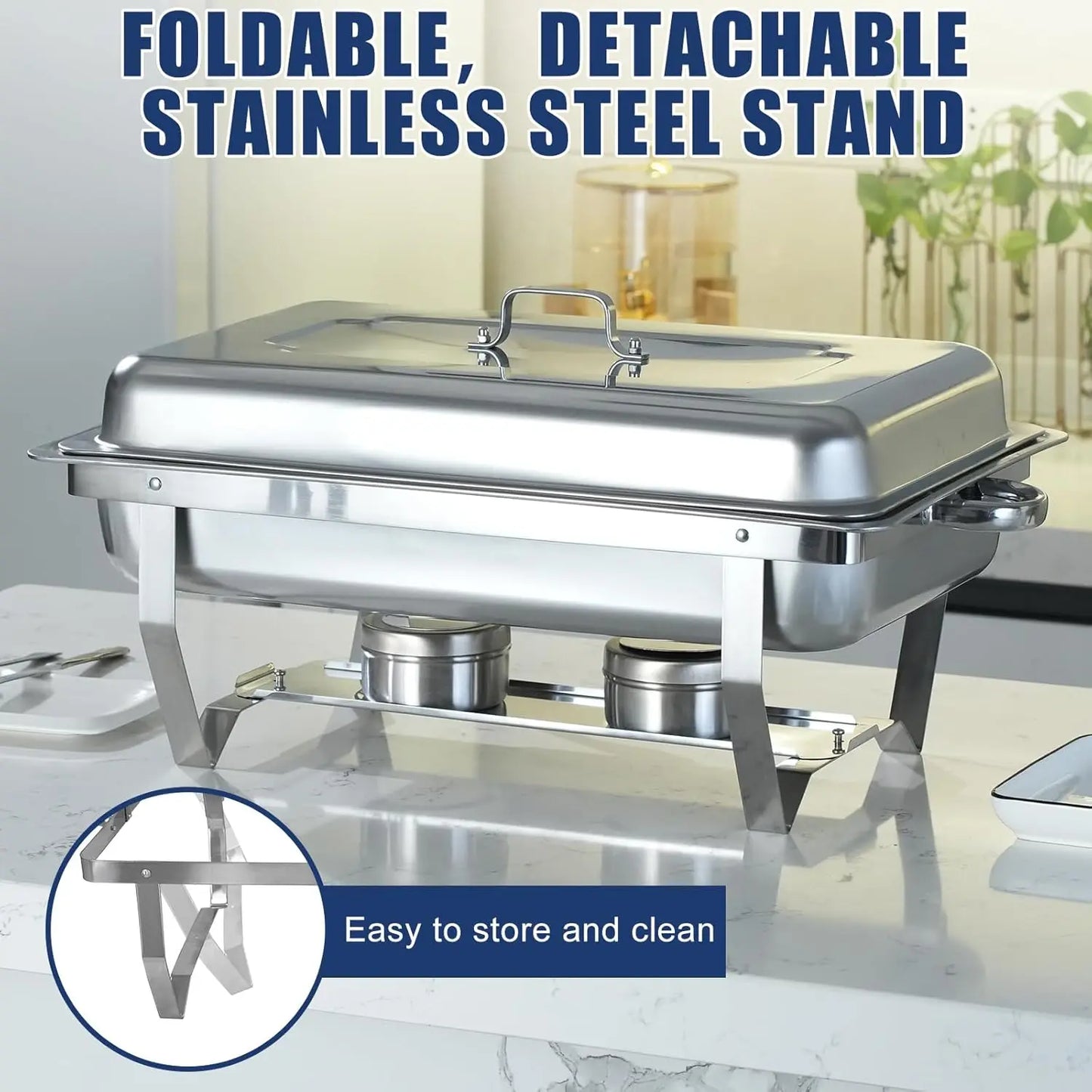 Chafing Dish 8QT Electric Stainless Steel