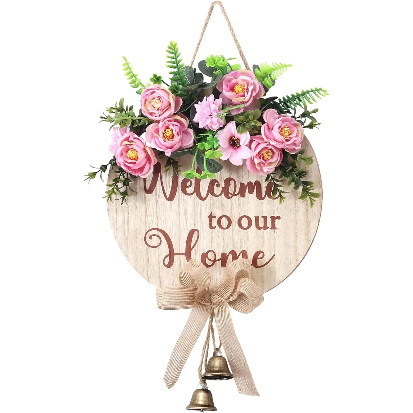 Welcome Sign for Front Door Decor