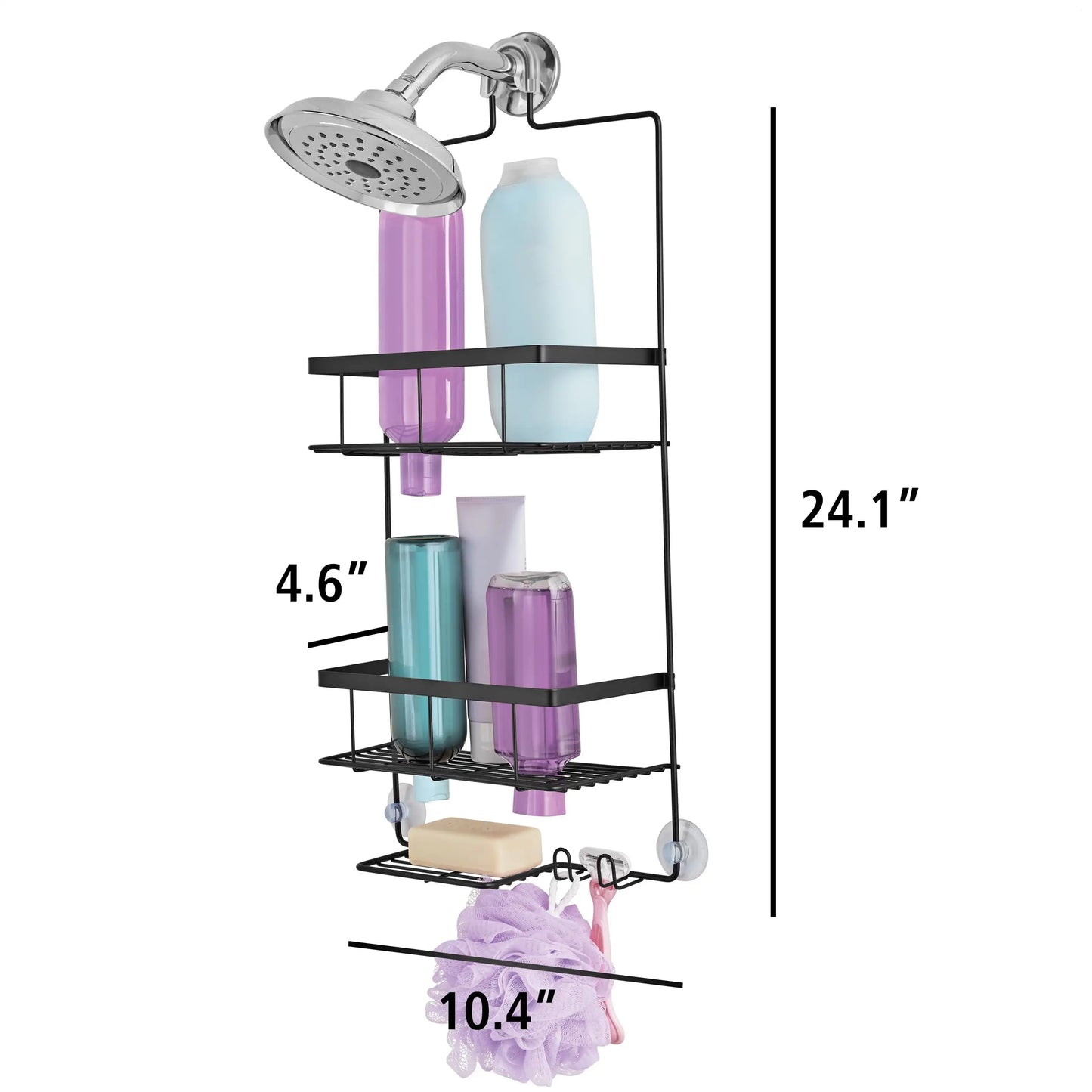Two-shelf Hanging Shower Caddy