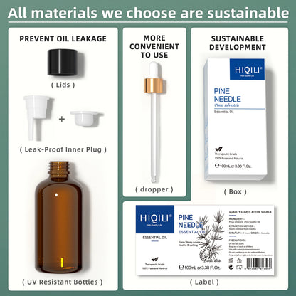 Essential Oils, 100% Pure for Aromatherapy.