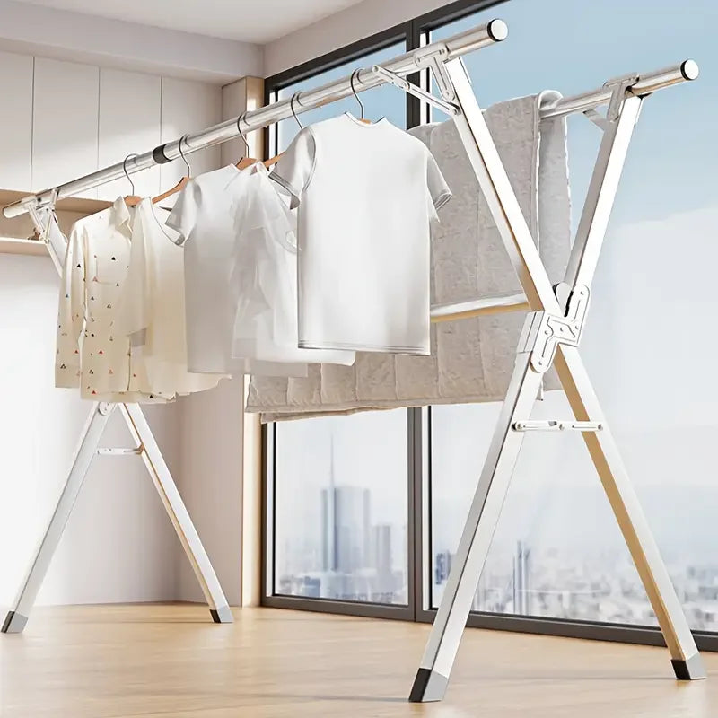 Folding Metal Drying Rack