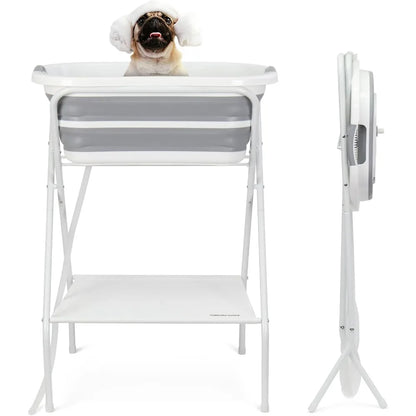 Dog Washing Station for Bathing and Grooming,