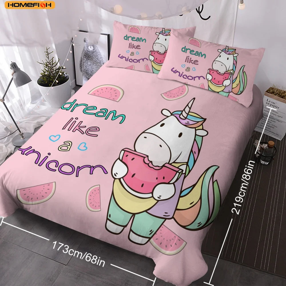 3 Pieces 
 Duvet Cover.