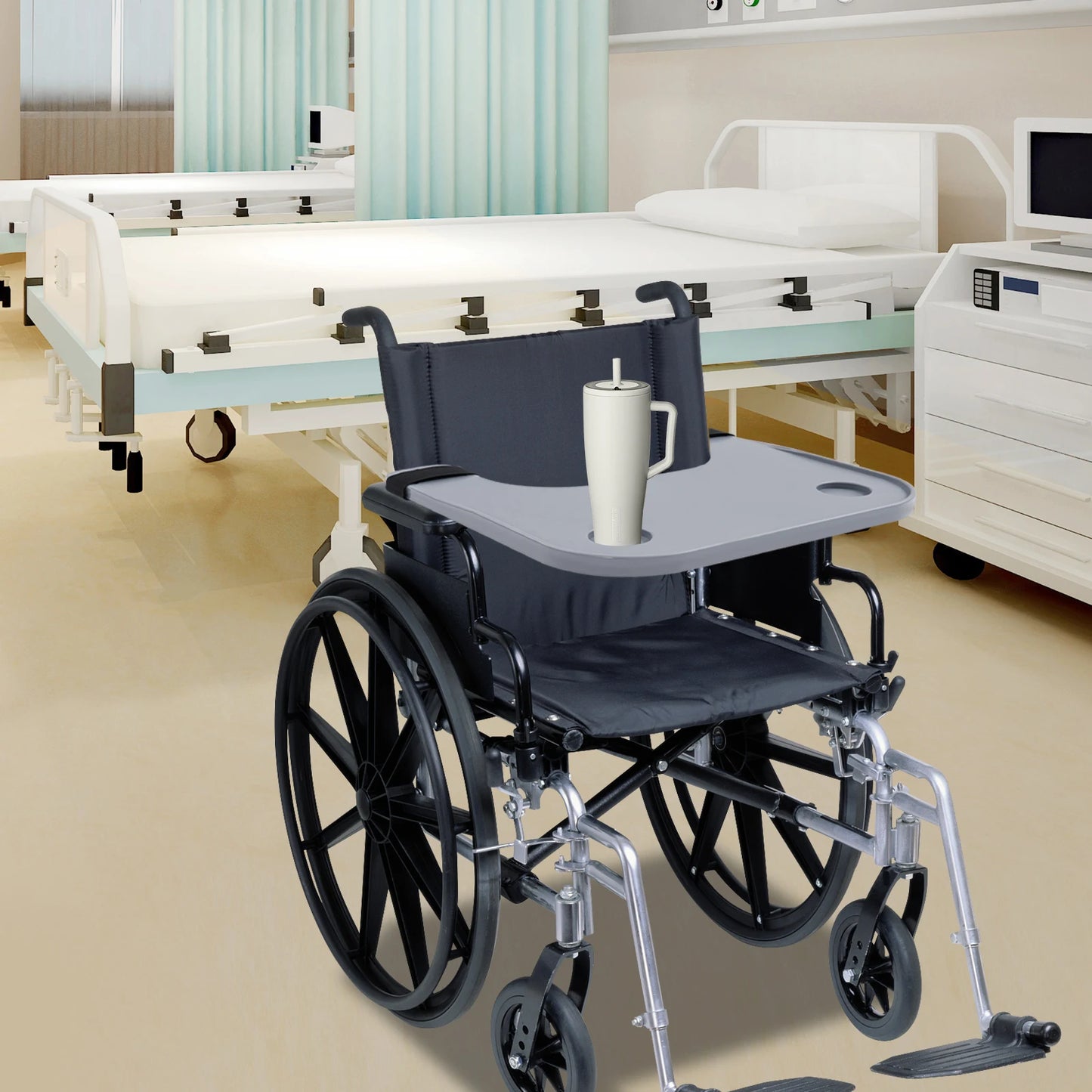 Detachable  Wheelchair Table