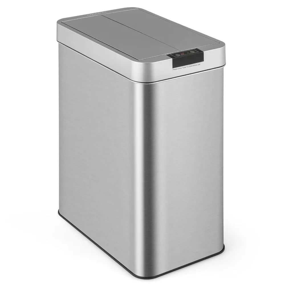 Slim 13.2 Gallon Motion Sensor Garbage Bin