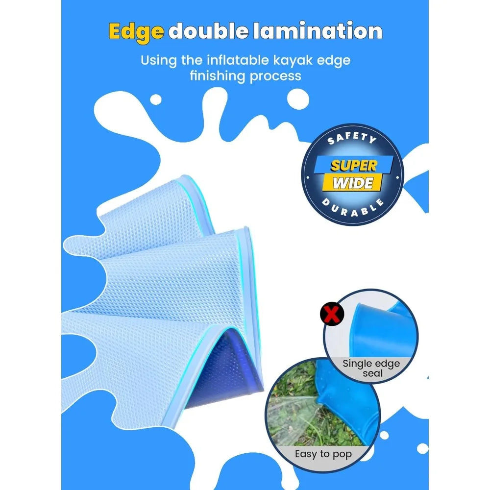 Non-Slip Splash Pad for Kids and Dogs,