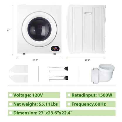 Portable Compact Clothes Dryer.