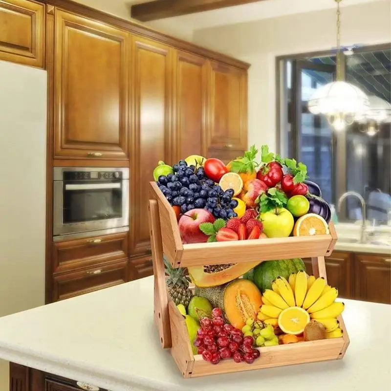 Multi-Tiered Fruit Organizer