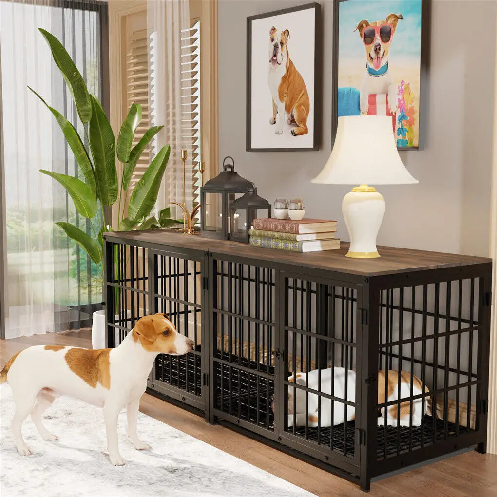 Heavy Duty Kennel with Removable Tray