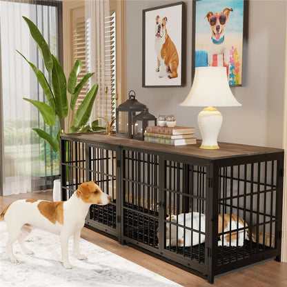 Heavy Duty Kennel with Removable Tray