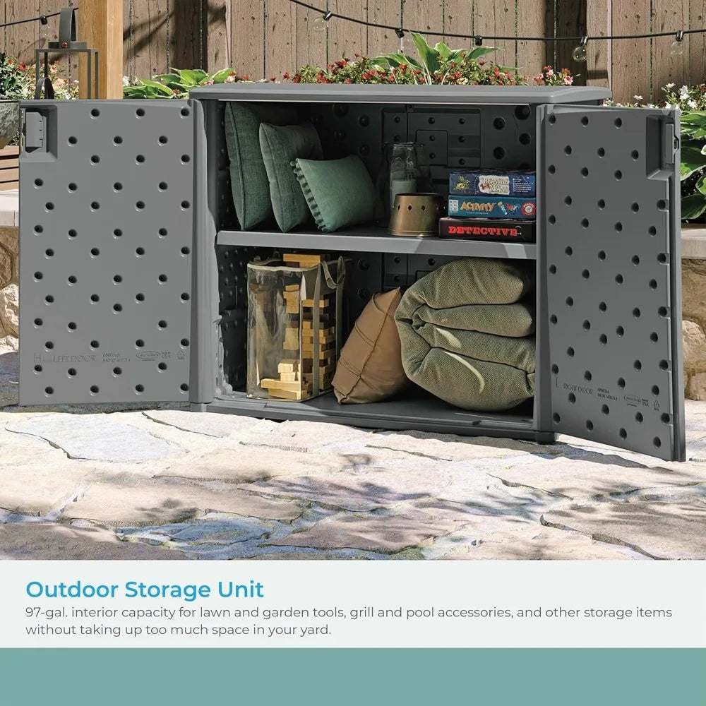 Lockable Outdoor Cabinet Storage