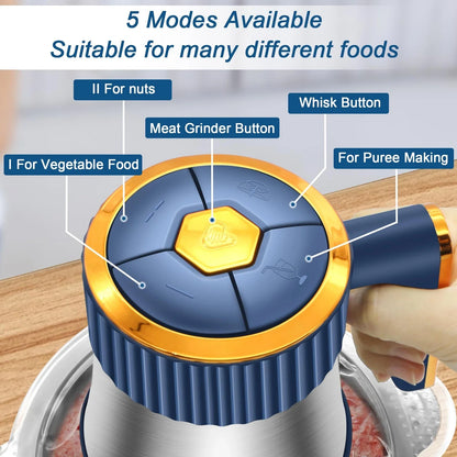 Electric Meat Grinders & Multifunctional Vegetable Slicer
