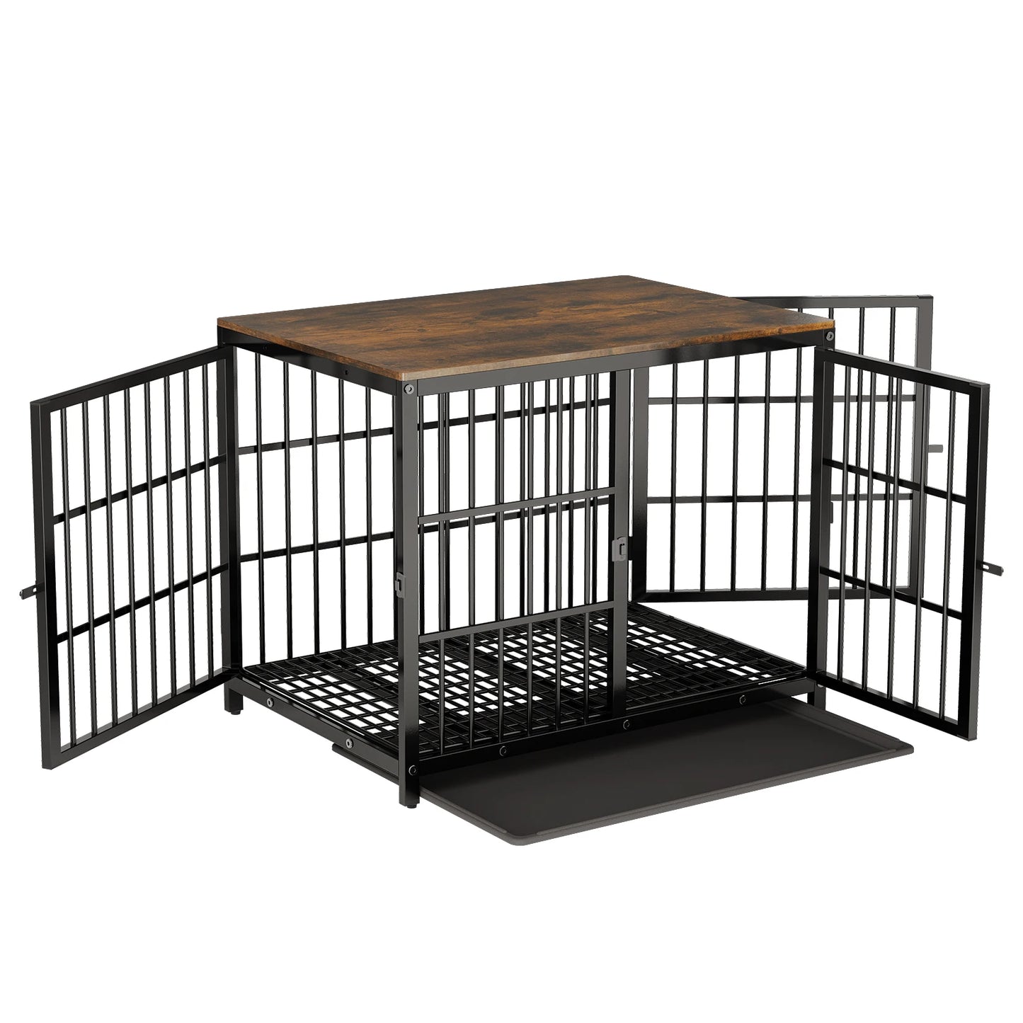Heavy Duty Kennel with Removable Tray
