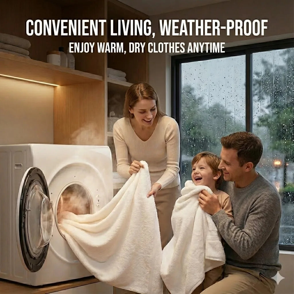 Portable Compact Clothes Dryer.