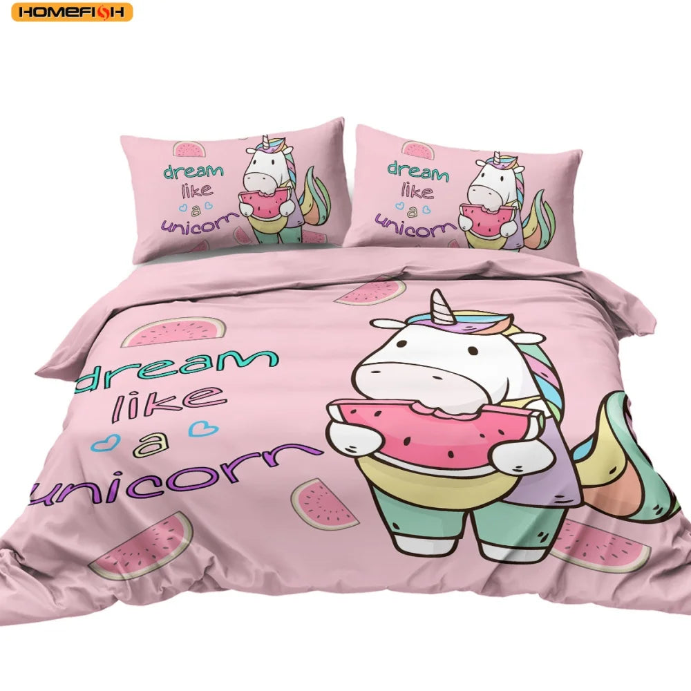 3 Pieces 
 Duvet Cover.