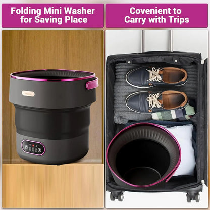 Portable Foldable Mini Washing Machine