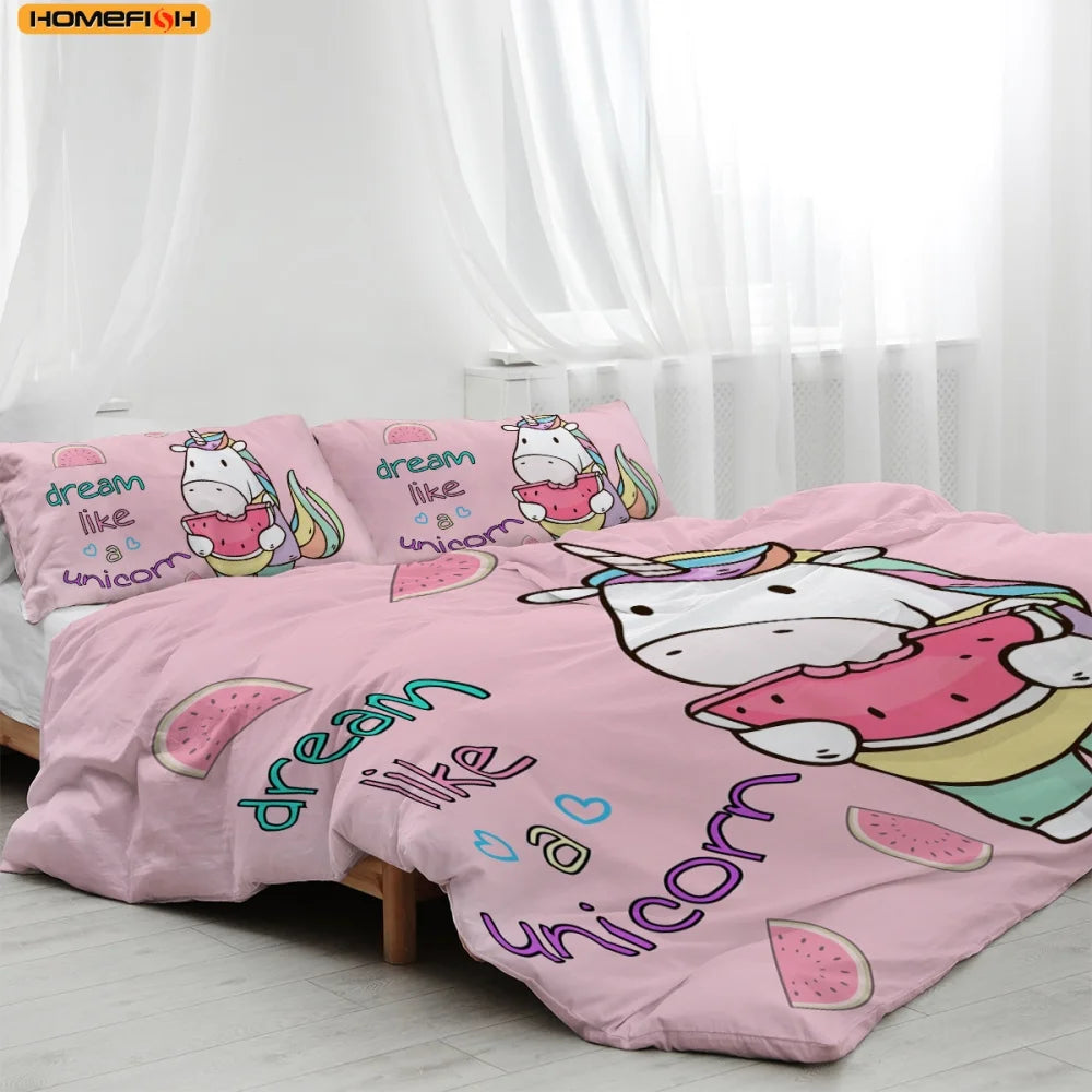 3 Pieces 
 Duvet Cover.
