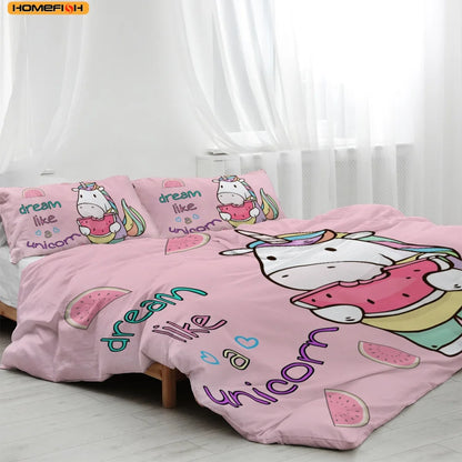 3 Pieces 
 Duvet Cover.
