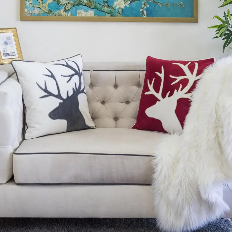 Velvet Accent Pillow 20x20 Christmas Decor